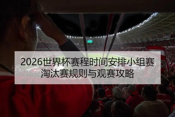 2026世界杯赛程时间安排小组赛淘汰赛规则与观赛攻略